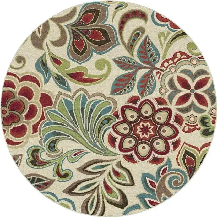 American Retro Home Carpets for Living Room Large Area Anti-slip Floor Mat Bedroom Decor Bedside Carpet Luxury Round Lounge Rug