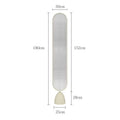 Partition living room screen arc oval long rainbow glass entrance door bedroom block seat screen