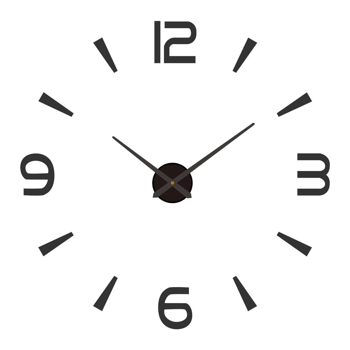 2026 Modern Design Large Wall Clock 3D DIY Quartz Clocks Fashion Watches Acrylic Mirror Stickers Living Room Home Decor Horloge