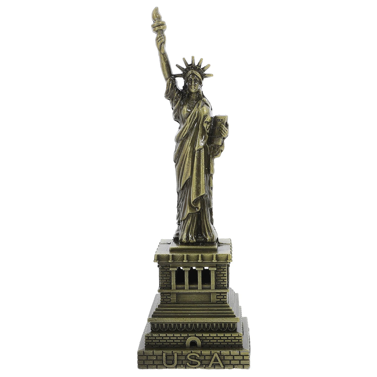 Retro Alloy Statue Of Decor Mini Metal nament American Figurine Souvenir Usa Collection Home Decor Office Decor