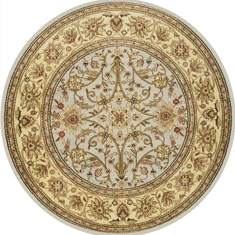 American Retro Home Carpets for Living Room Large Area Anti-slip Floor Mat Bedroom Decor Bedside Carpet Luxury Round Lounge Rug