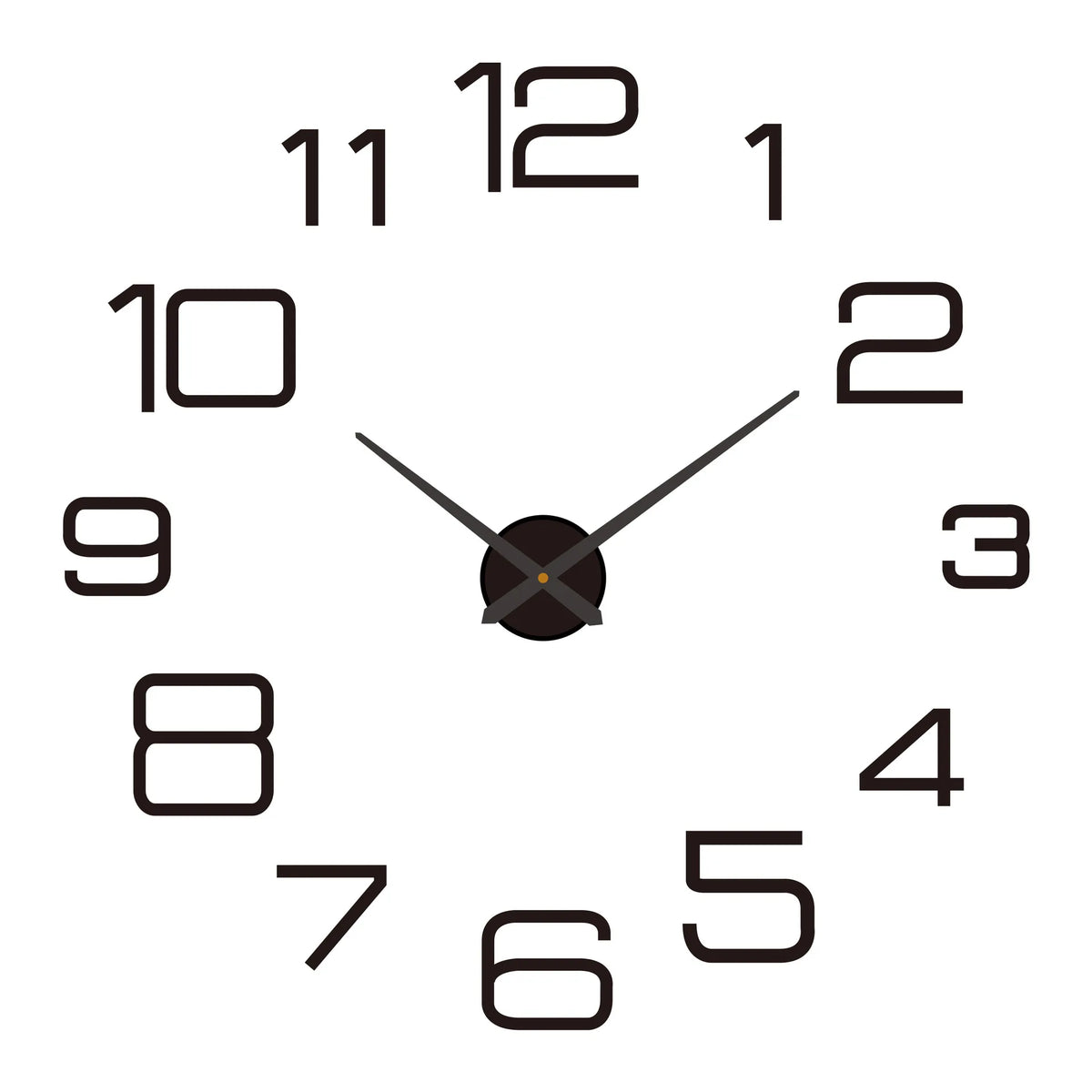 2026 Modern Design Large Wall Clock 3D DIY Quartz Clocks Fashion Watches Acrylic Mirror Stickers Living Room Home Decor Horloge