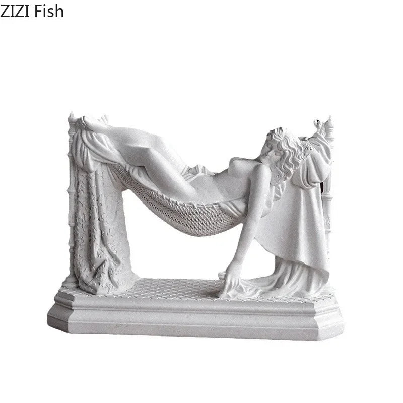 Mythological Figures Venus Goddess Statue Desk Decoration Ornaments Creative Characters Resin Sculpture Room Aesthetic Decor